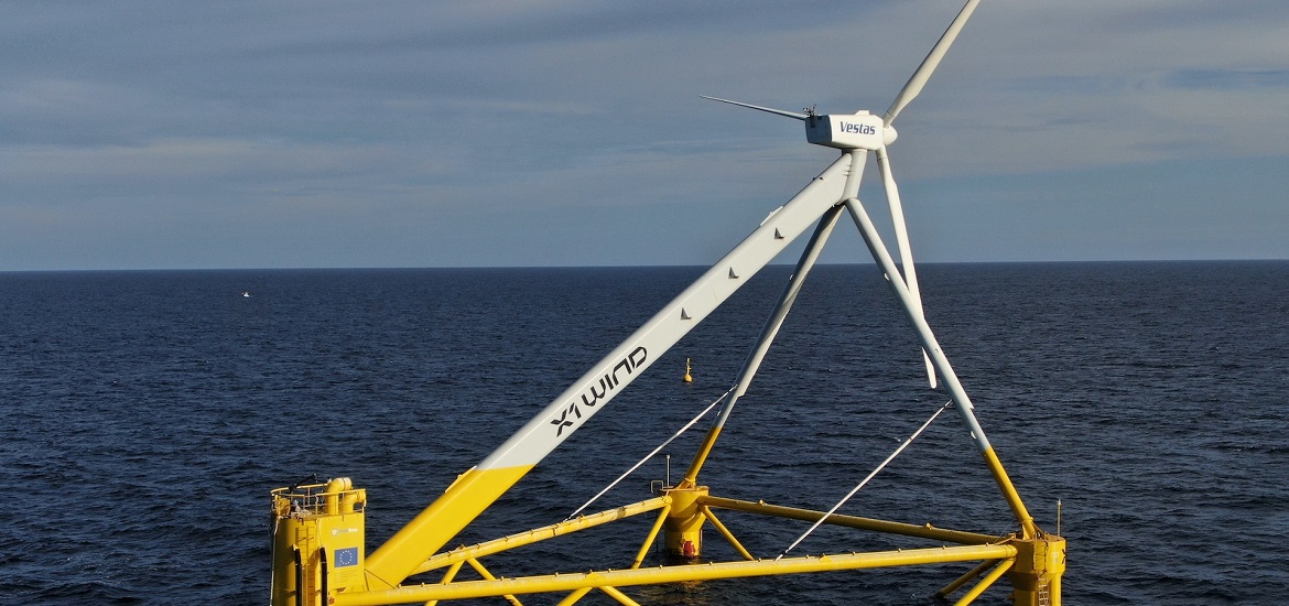 X1 Wind’s Floating Prototype Delivers First Power Offshore Canary Islands