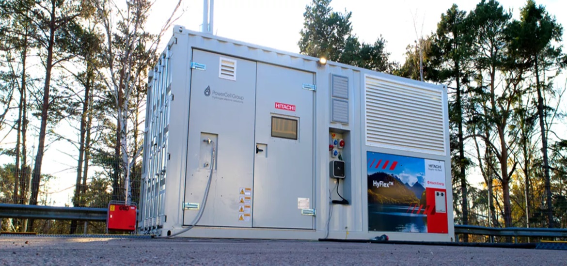 Hitachi Energy's Hydrogen-powered generator