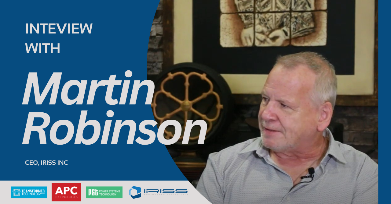 Interview with, Martin Robinson, CEO, Iriss INC 2.
