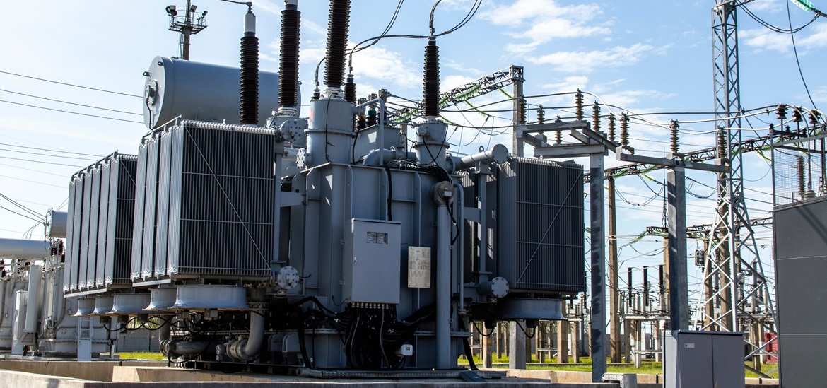 Transformer in the power grid 