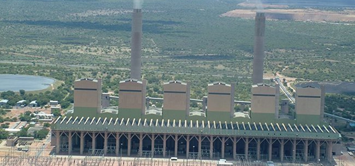 The Matimba power station—comprised of six 665-MW coal-fired units