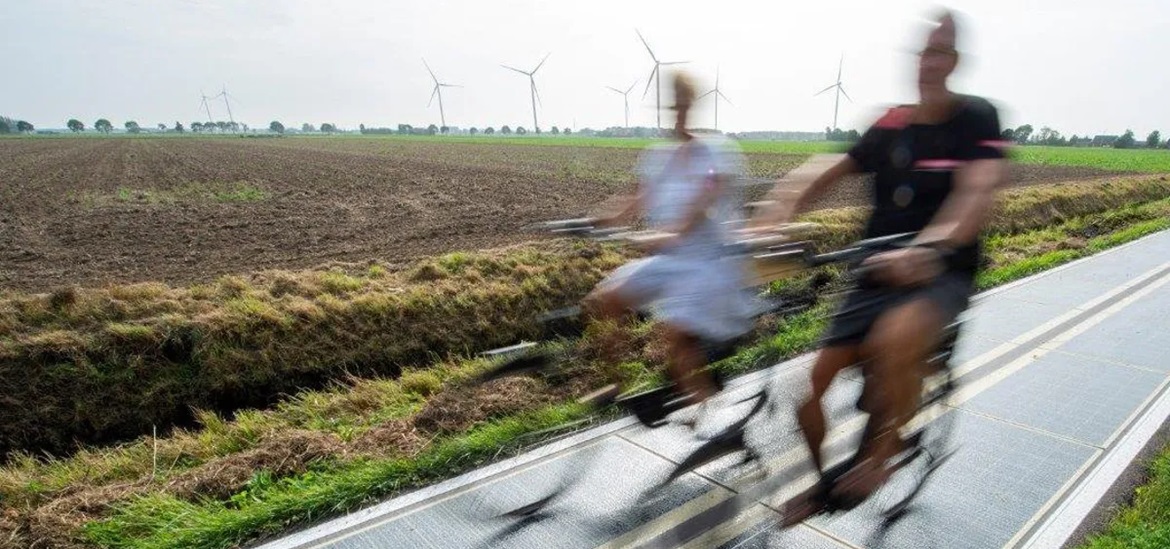 Pedaling Towards Sustainability: Netherlands Welcomes First 1,000 Square Meter Solar Cycle Paths