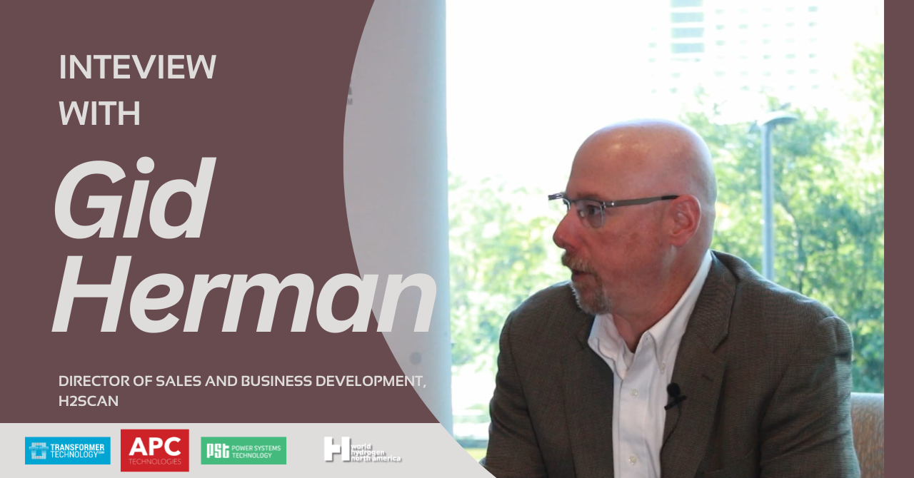Interview with Gid Herman, Director of Sales and Business Development, H2Scan