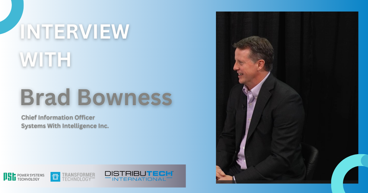 Interview with Brad Bowness, Chief Information Officer, Systems With Intelligence Inc.