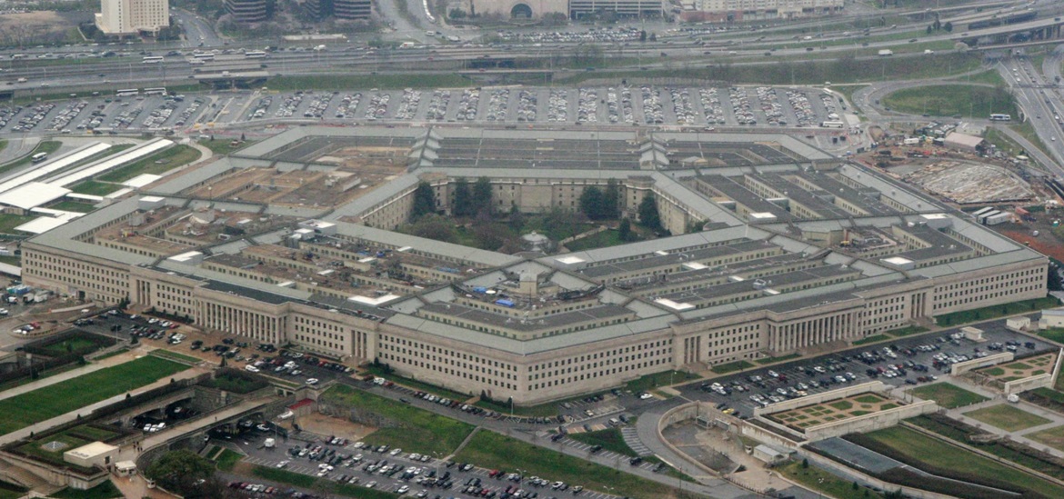 Pentagon from air