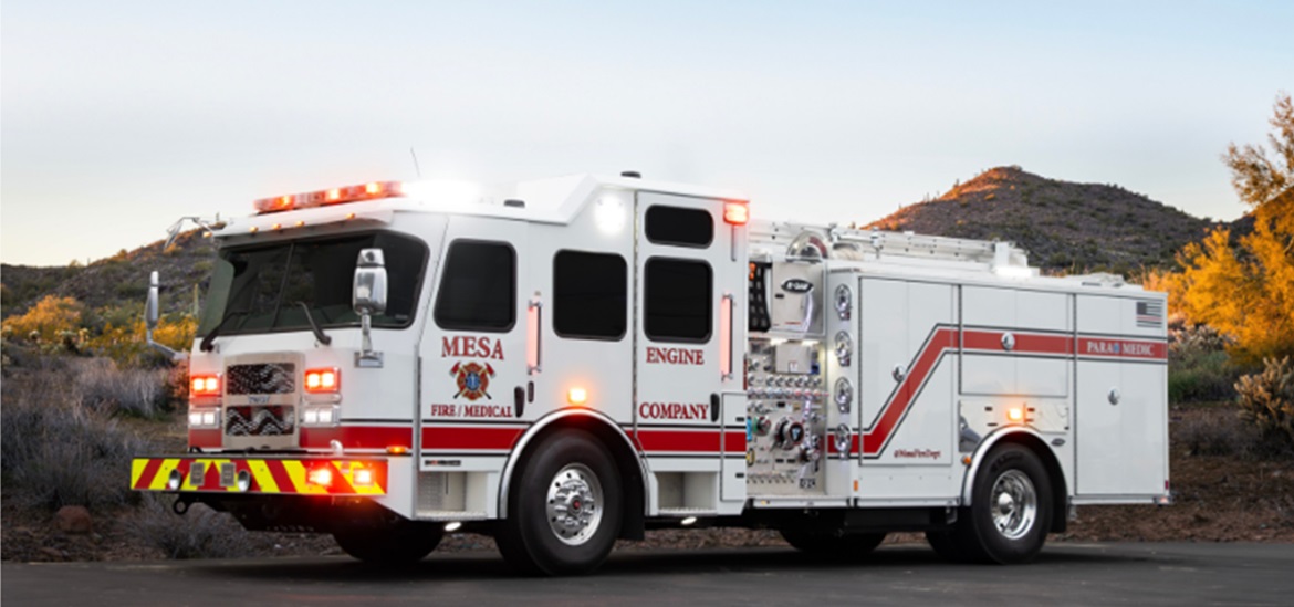 Revolutionizing Emergency Services: Mesa Welcomes Arizona's First Fully Electric Fire Truck