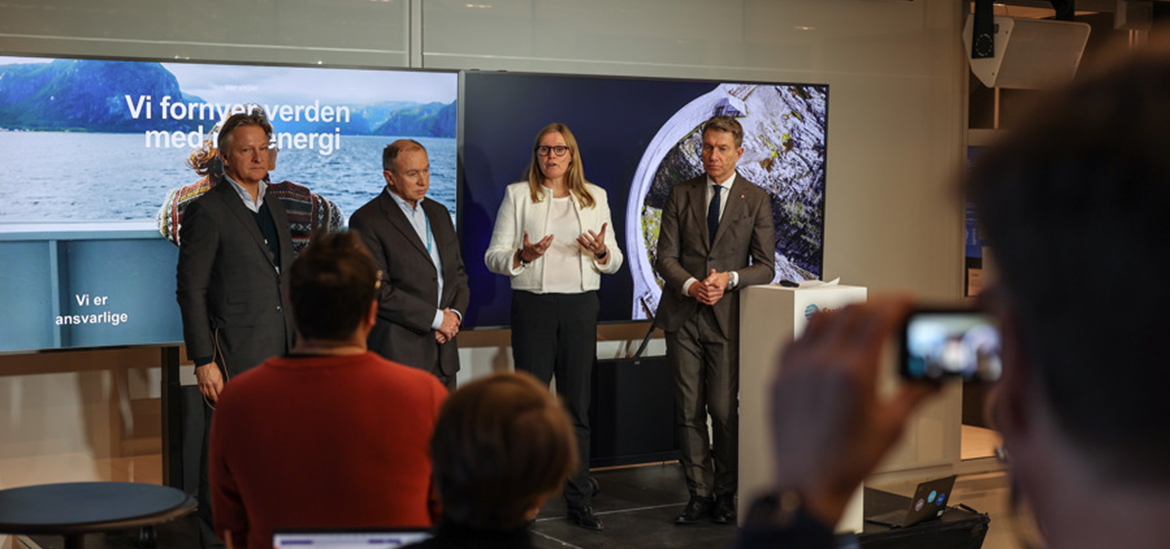 norwegian hydro and wind power press conference