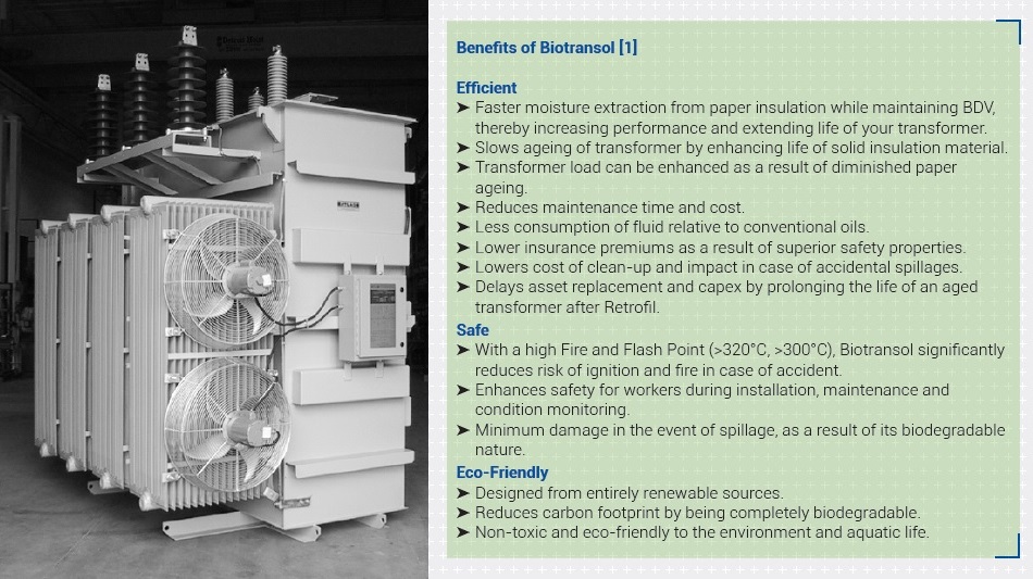 Oil transformer Benefits 950
