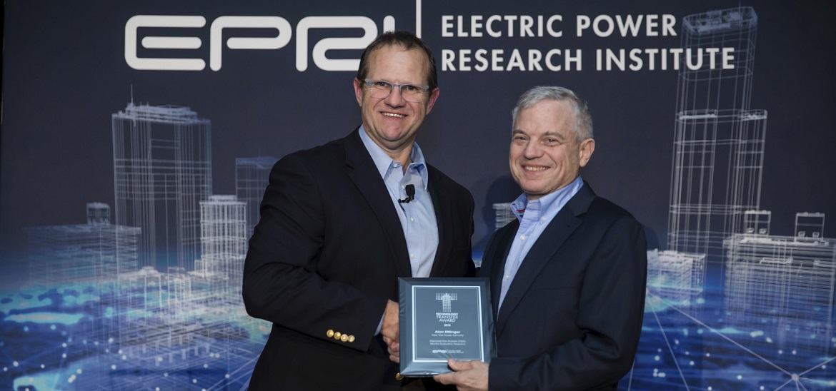 NYPA’s transformer asset health system receives EPRI Technology Transfer Award
