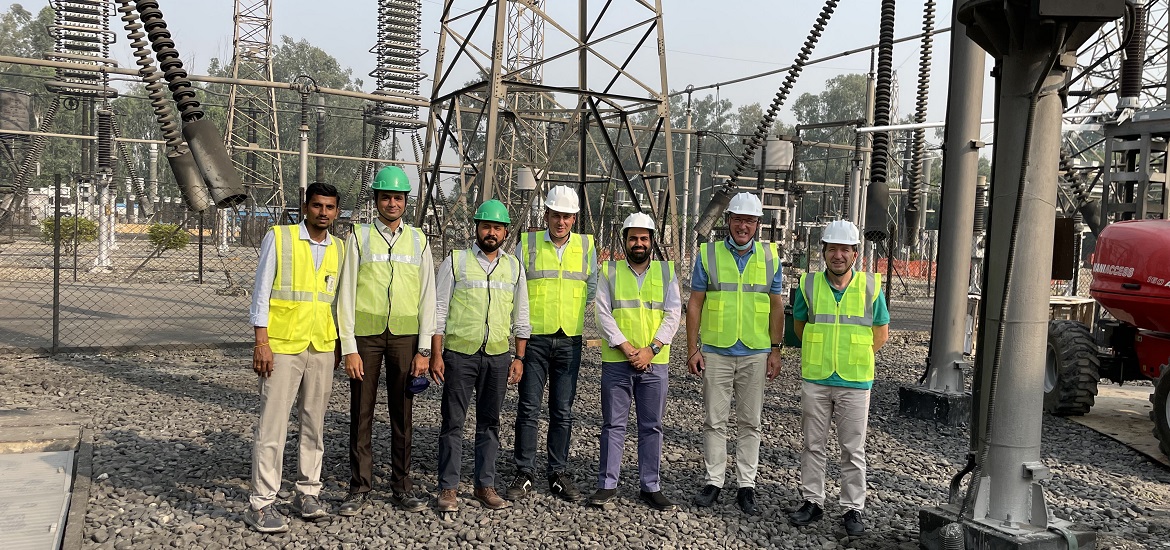Klovertel and Pfiffner commission voltage divider for Indian utility