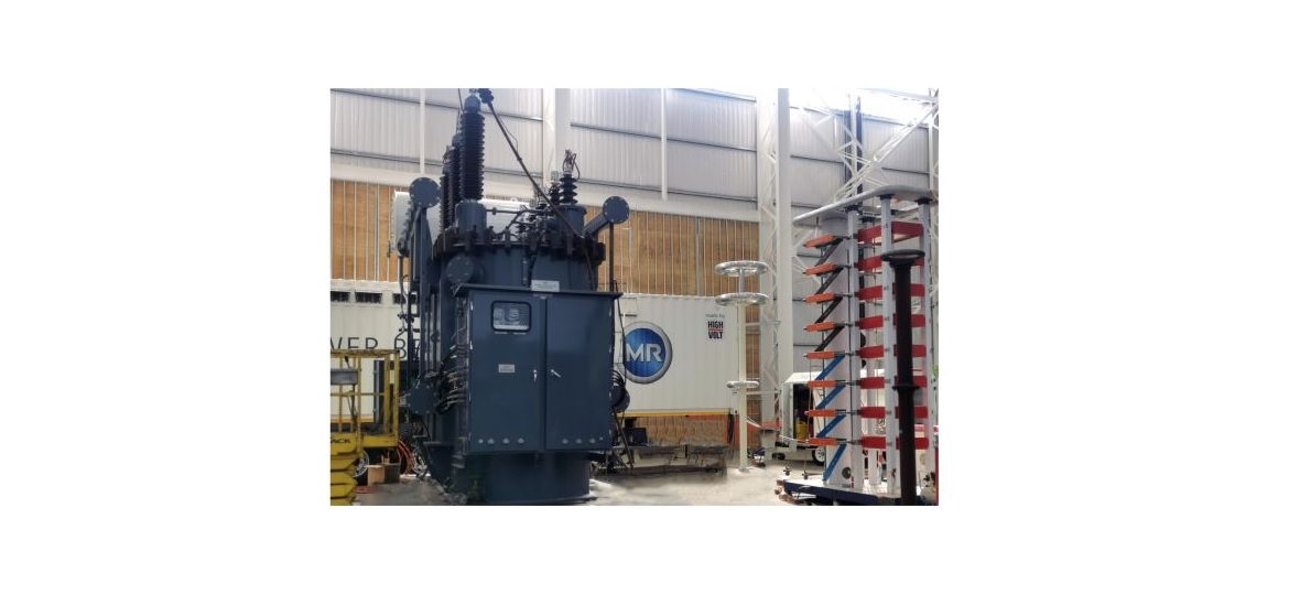 SGB-SMIT POWER MATLA successfully tests transformer in renovated Pretoria facility