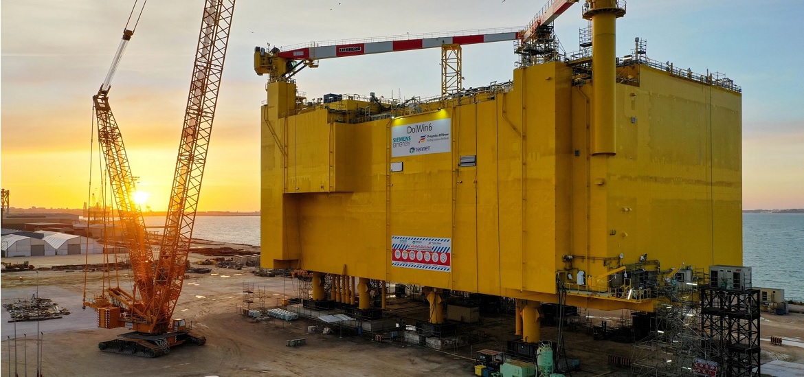Siemens Energy and Dragados Offshore partner with TenneT on DolWin6 offshore construction project
