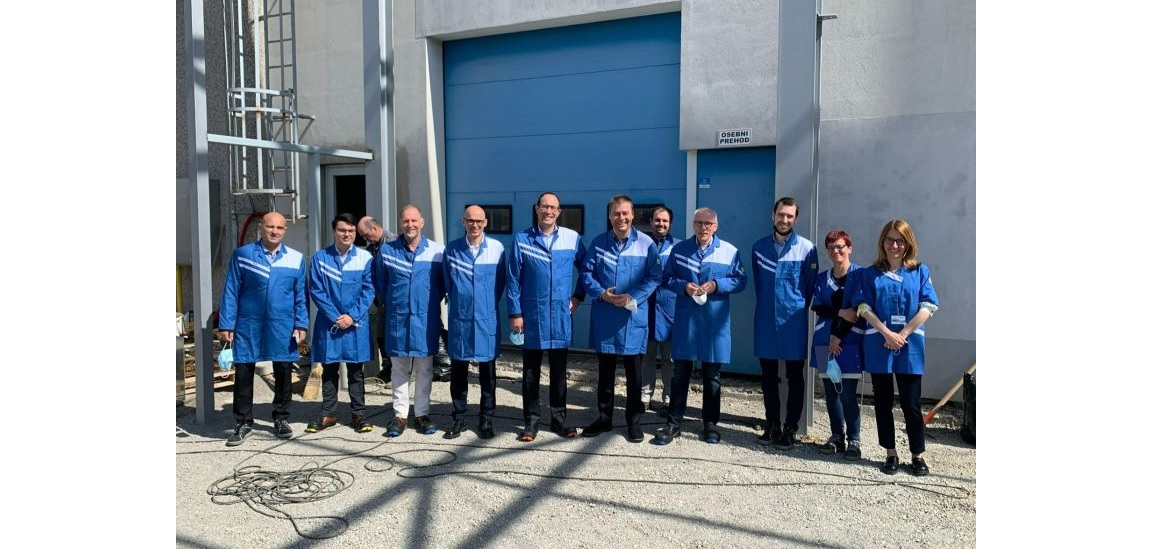 ebm-papst management team visits company subsidiary in Slovenia