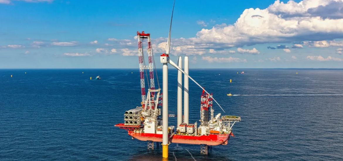 Green Energy Milestone: First Turbine Installed at Hollandse Kust Noord Super-Hybrid Offshore Wind Farm
